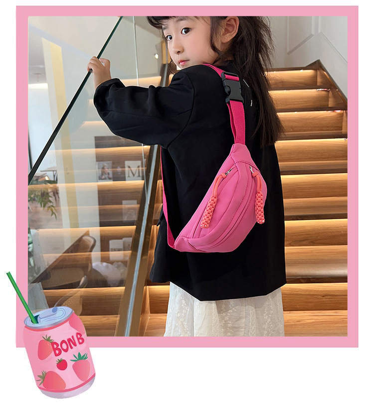 Andralyn Solid Color Minimalist Korean Casual Chest Bag for Spring and Summer New Trendy Instagram Single Shoulder Crossbody Outdoor Bag_voghion.com