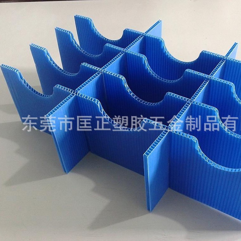 【中空板材直销】中空板刀卡 塑料中空板刀卡 连体式万通板刀卡