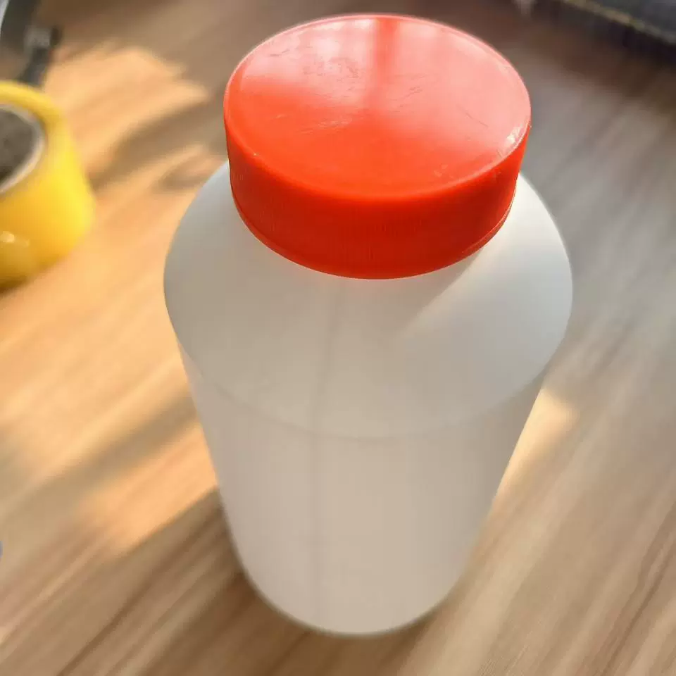 塑料固体瓶直径90 1000ml圆形液体包装瓶PE分装瓶加厚白色避光