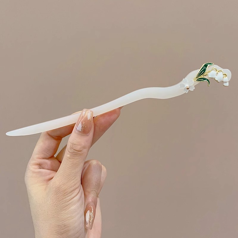 Nuevo estilo chino flange flores alfileres de cabello de alta calidad mujer cabeza trasera alfileres de cabello chino cheongsamos alfileres de cabello tocado