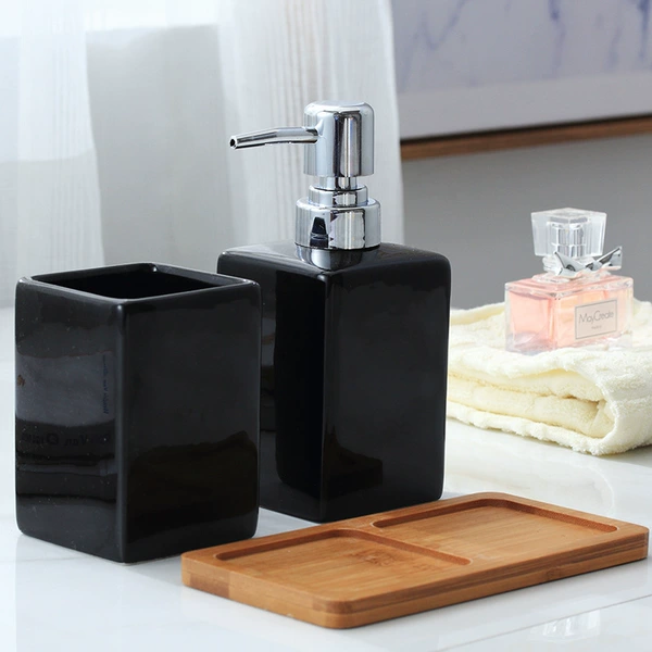 Black bottle coaster