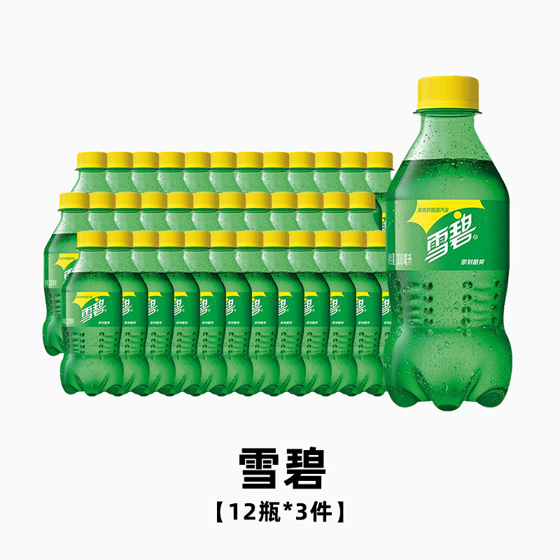 �ɿڿ���̼�����Ͽ�����ˮ300ml*12ƿСƿ��װѩ�̷Ҵ�ѩ�̰���