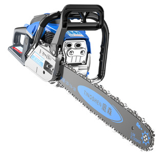 Cross-Border Chain Saw Logging Saw Gasoline Saw Four-Stroke High-Power Household Chain Saw Original Small Logging King Motorcycle Saw