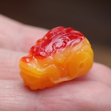 工厂批发 仿一点红个性一体龙头三通佛珠手串手链配饰三通龙头