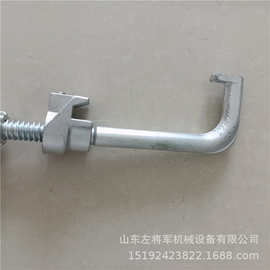 9号道岔尖轨密贴钩锁器 锻钢尖轨钩锁器 铁路倒插锁可动心型