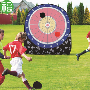 Cross-Border Fiber Rod Bracket Dart Target Outdoor Lawn Bracket Kidsren's Football Dart Target Throwing Sticky Ball