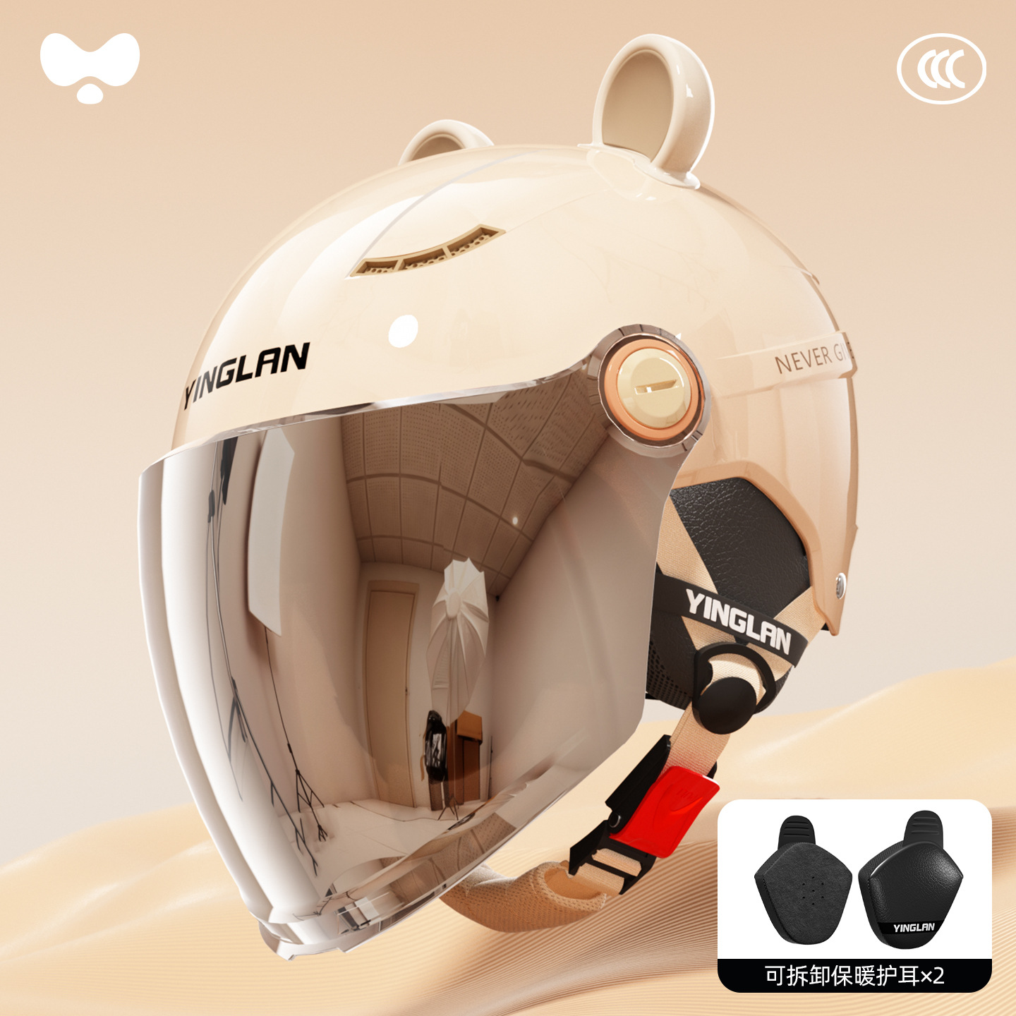 Vehicle Women's 3C — Universal Motosiklet kaskı (dəbilqə) - 3cheatmax
