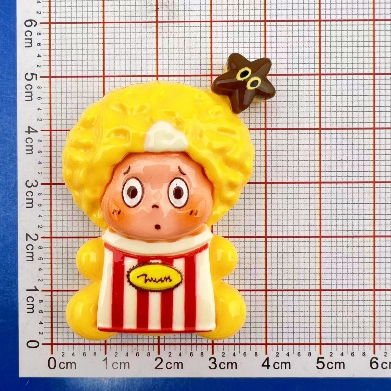漫画かわいいスターマンかわいい赤ちゃん diy 樹脂アクセサリー手作りヘアピンキーホルダー携帯電話チェーンクリーム接着剤ジュエリー|undefined