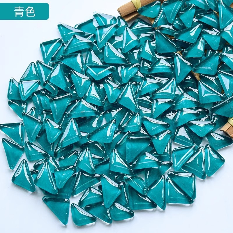 200克diy多元闪粉马赛克集合水晶自由石玻璃儿童手工材料颗粒|undefined