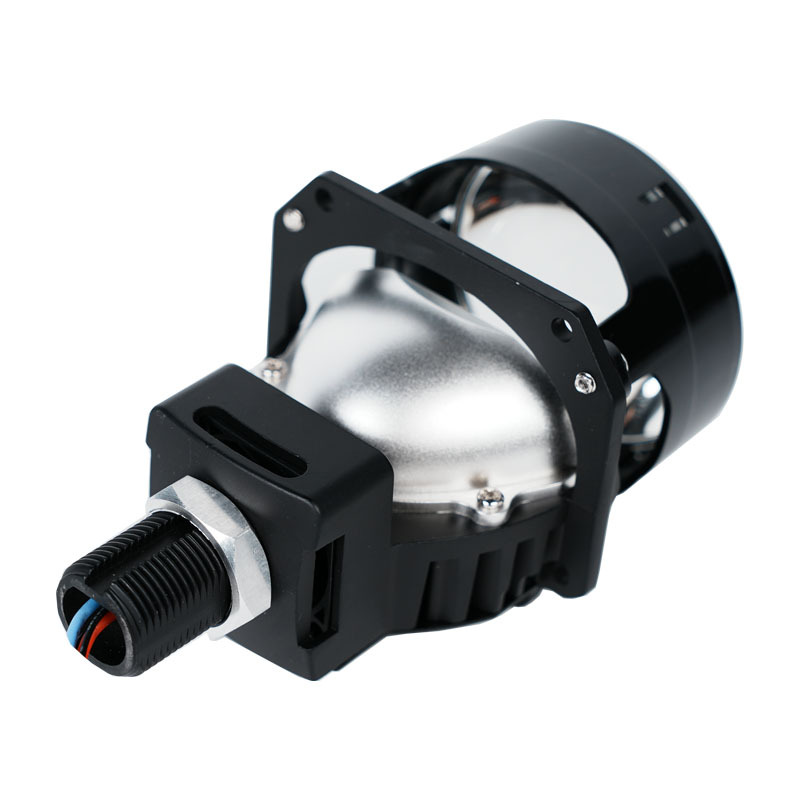 Nuevo faro LED de 2,5 pulgadas doble copa de luz doble lente sin pérdida H4H7 luz alta y corta integrada 56W