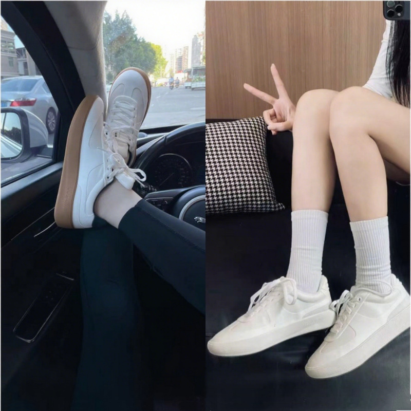 Lulu Original Cityverse Non-Slip Wear-Resistant Low-Top Casual Shoes for Men and Women White Brown White Sneakers Sneakers Lulu Original Cityverse Non-Slip Wear-Resistant Low-Top Casual Shoes for Men and Women White Brown White Sneakers Sneakers