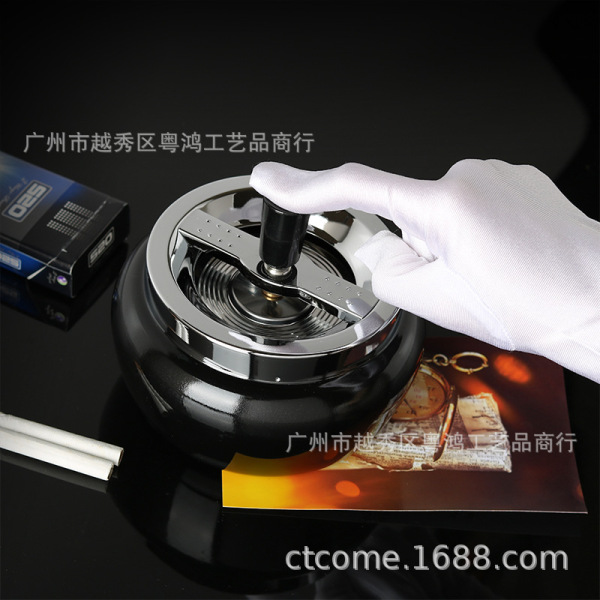 Fashionable creative big capacious windproof ashtray