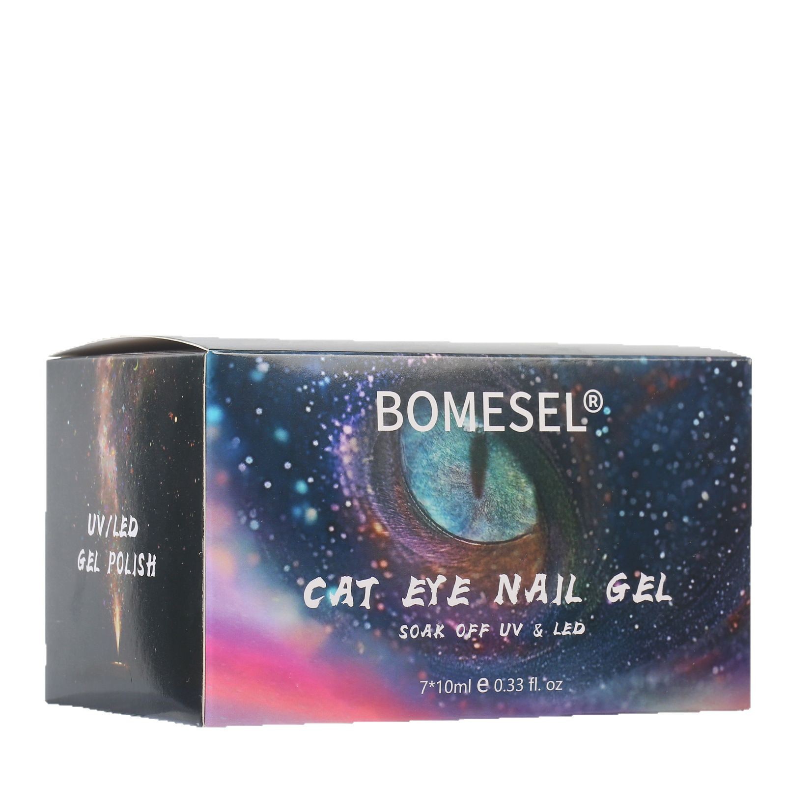 Explosiones transfronterizas pegamento de ojos para gatos manicuras especial pegamento de ojos para gatos set 7 piezas se puede pegar la etiqueta puede sustituir la fábrica de la fuente de trabajo