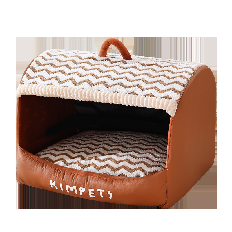 Winter painted crooked keep warm windproof house