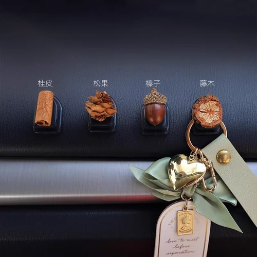 Car hook car storage supplies car plant accessories front row decoration paste data cable storage for women