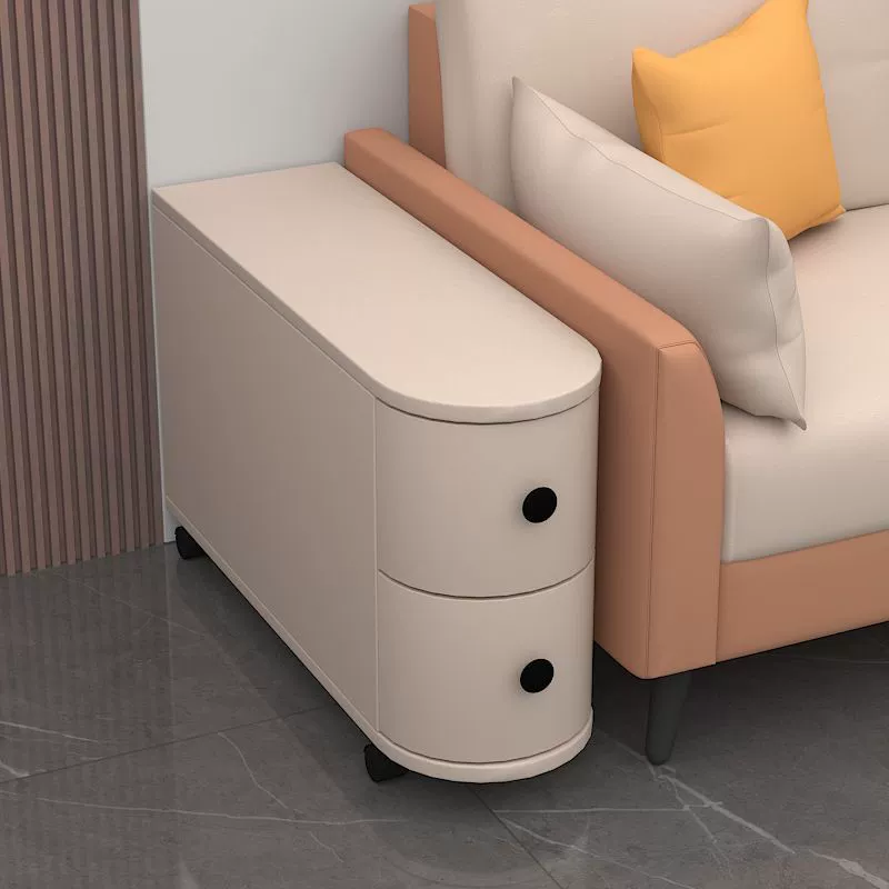 Прикроватная тумбочка из цельного дерева с колесиками, съемная, для дома, спальни, маленькая, ультраузкая, для хранения, легкая, роскошная, простая прикроватная тумбочка