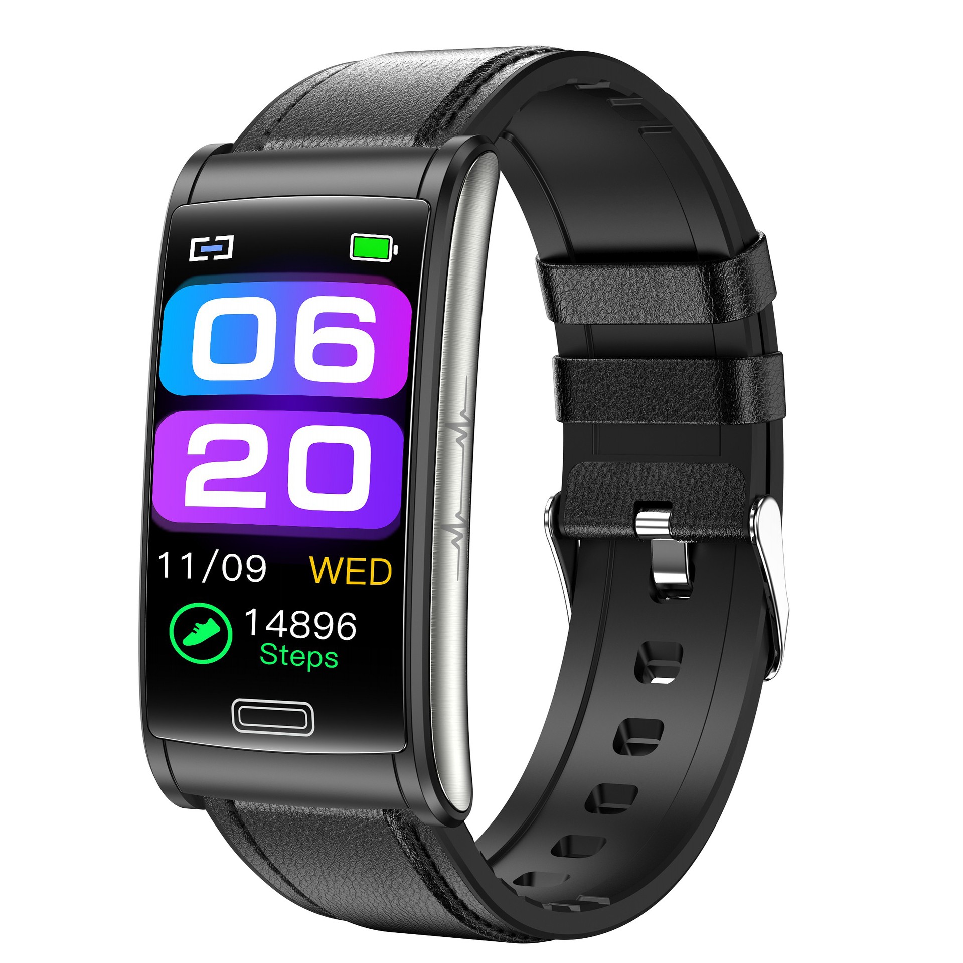 RSP E600 smartwatch ECG+PPG non-invasive blood glucose, true blood oxygen, body temperature, heart rate, blood pressure monitoring, waterproof Hband