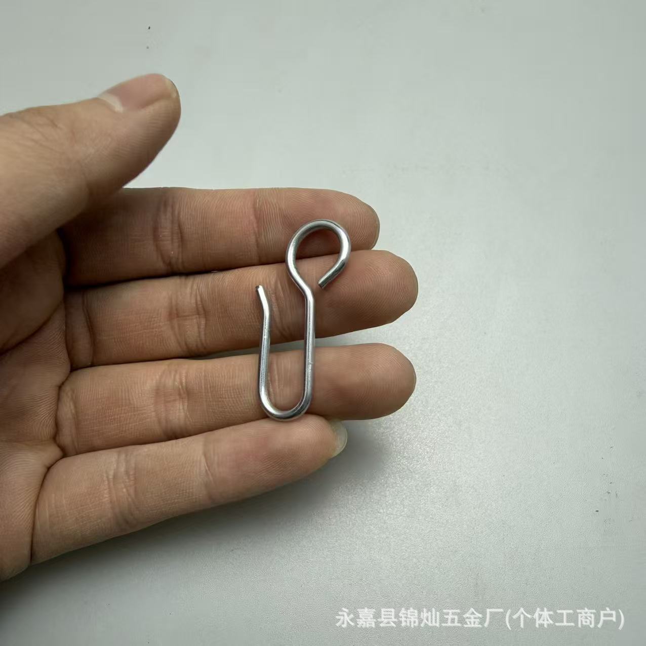 窗帘滑轮窗帘S钩 家居窗帘小尖钩豆芽钩直轨窗帘挂钩配件