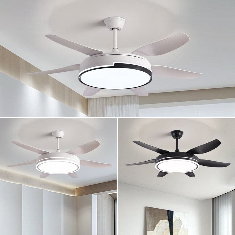 Fan Light 2026 New Model for Living Room and Dining Room, Large Wind Power, Household Use, Bedroom, Variable Frequency, Smart Integrated Fan Light Fixture Fan Light 2026 New Model for Living Room and Dining Room, Large Wind Power, Household Use, Bedroom, Variable Frequency, Smart Integrated Fan Light Fixture