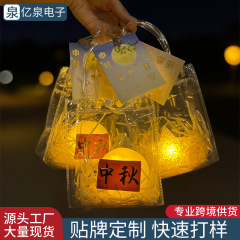 中秋节打包月亮手提小夜灯摆摊创意发光伴手礼装饰氛围灯桌面摆件