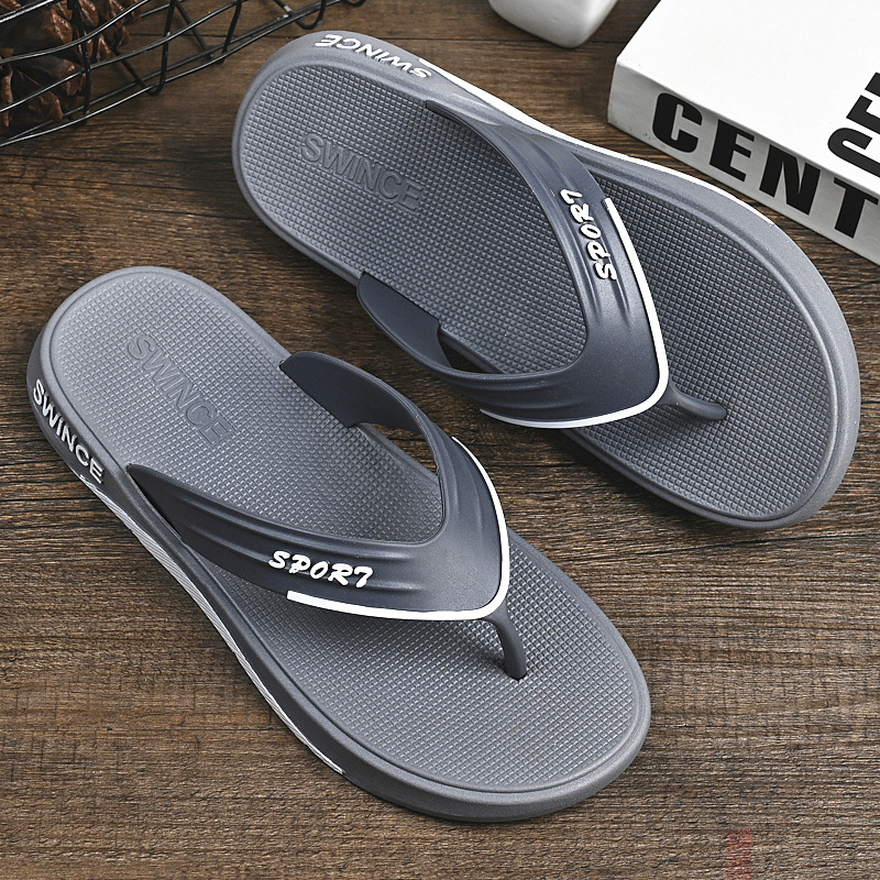 Non-slip Men's Flip-flops For Summer Beach And Home Use_voghion.com