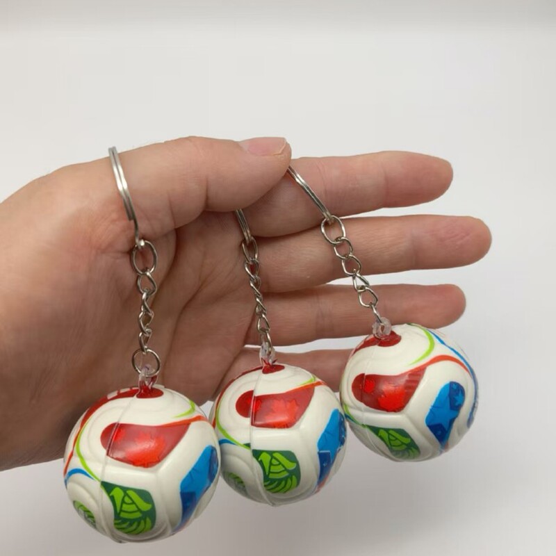 World Cup Football Keychain from the US, Canada, and Mexico, Slow-Rebound Squeeze Ball, Gift Ornament, Pendant, PU Stress-Relief Toy World Cup Football Keychain from the US, Canada, and Mexico, Slow-Rebound Squeeze Ball, Gift Ornament, Pendant, PU Stress-Relief Toy