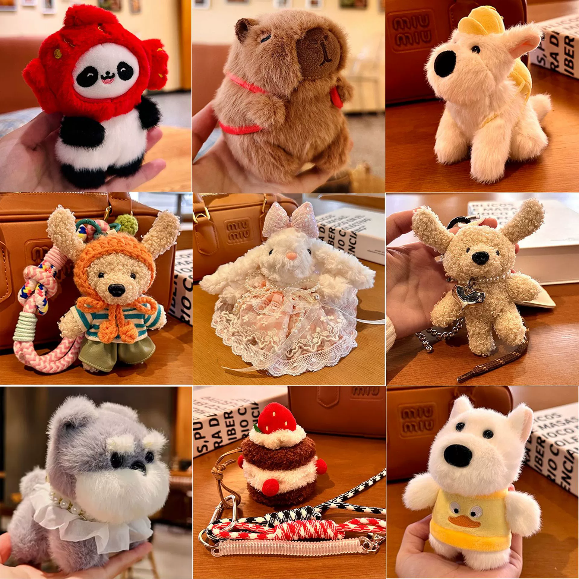 Игровой автомат, плюшевая кукла, игрушка, кулон, минифигурка, украшение для сумки, брелок, новая коллекция, 4дюйма