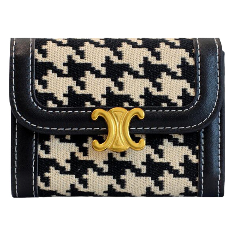 2023 nuevo titular de la tarjeta multi-tarjeta de la mujer pequeña ins estilo ultrafino exquisito lienzo de gama alta Internet celebridad titular de la tarjeta de moda