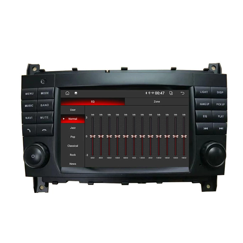 Подходит для Mercedes C-Class W203 7" Android-навигация, автомобильный Bluetooth, 2002–2009