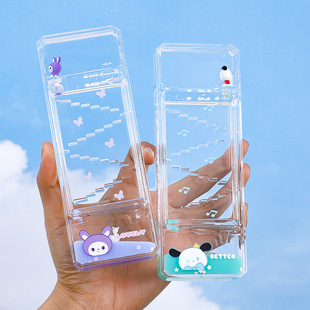 Tiktok oil drop hourglass oil cartoon toy oil leakage decompression water drop liquid decoration gift desktop decoration gift