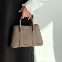 花园包真皮单肩手提包腋下包新娘包大电脑女包包大容量简约百搭新