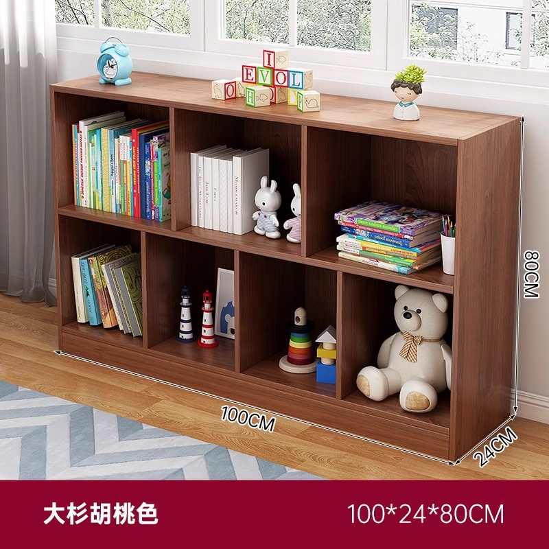 Estante de libro simple estante de piso sala de estar armario combinado armario de casa armario de almacenamiento armario de dormitorio armario bajo librería
