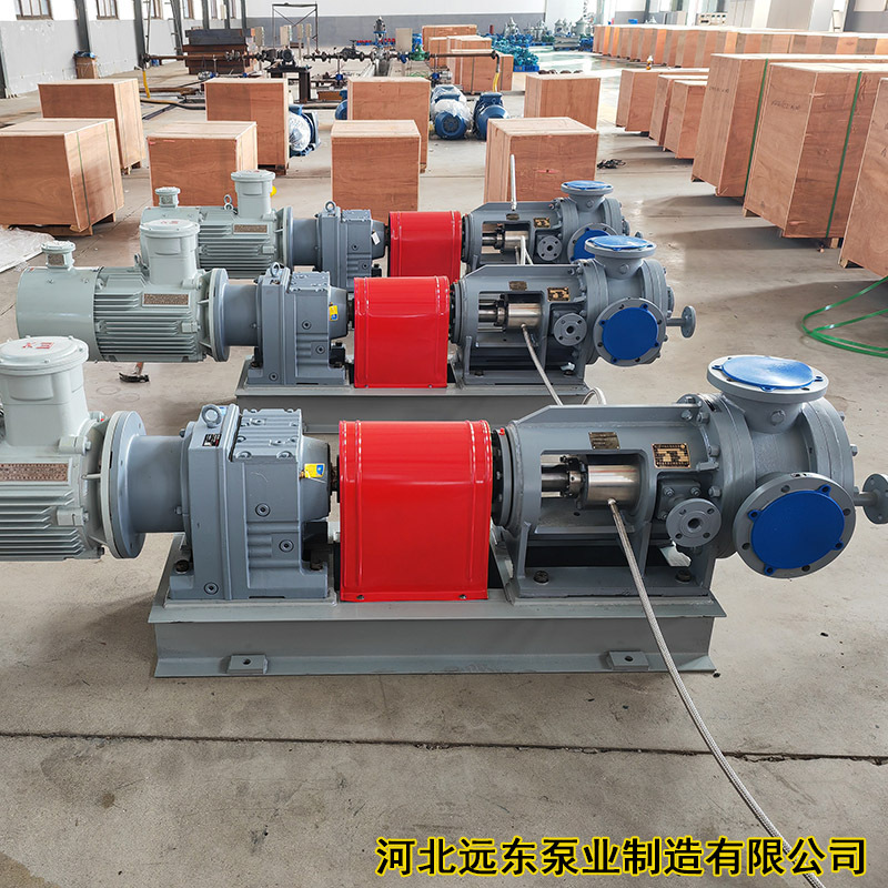 远东泵业销售内啮合转子泵,铸铁泵体,可以输送高粘度液体