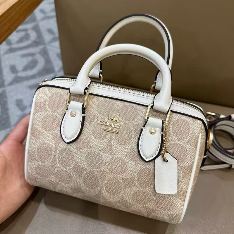 Koujia's New Rowan Mini Boston Pillow Bag Is a Fashionable and Versatile Handbag for Work, Can Be Used as a Shoulder Bag or Crossbody Bag for Women