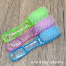 水晶鞋刷子临沂日用百货一两元店地摊多功能塑料透明洗衣清洁板刷
