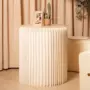 圆形客厅设计师简约角几
