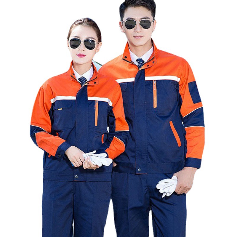 男女工程汽修厂服春秋电焊上衣劳保服厂家批发劳保服工服套装