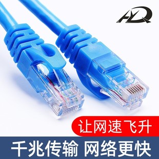 Manufacturer's Computer Jumper Category 5E Finished Product Cat5E Category 5 Network Cable Unshielded Network Line Router Broadband Cable