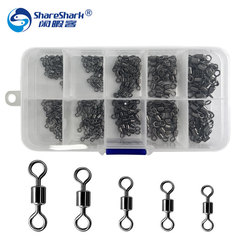 Cross-border Shareshark 210 pieces high-speed American swivel 8-figure ring connector set swivel