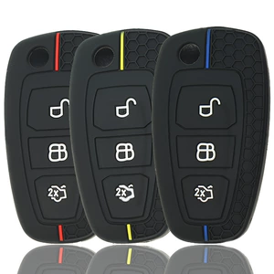 Suitable for Ford New Focus Texture Protective Cover Escape Tourneo Fiesta St Silicone Key Cover