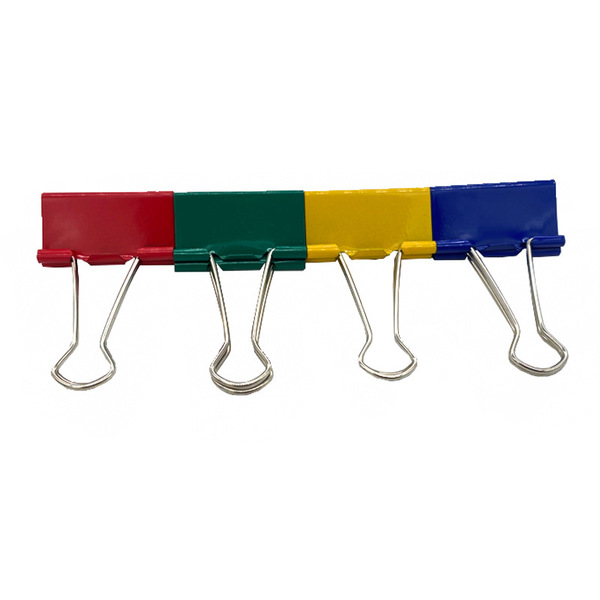 Cross-border special deep color file binding clip 41mm color…