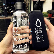 fitness space cup plastic water bottle male sport bottleˮ��