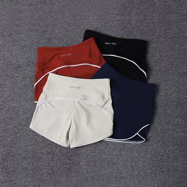 High-Waisted Yoga Shorts for Women, Butt-Lifting and Tummy-Tucking, Sexy Tight-Fitting Shorts for Tennis, Running, and Fitness