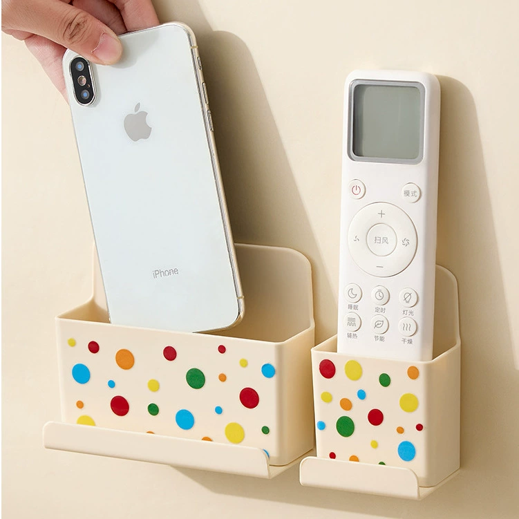 Настенный пульт дистанционного управления Коробка для хранения Настенная стенка для макияжа, подставка для хранения подставки для телевизора