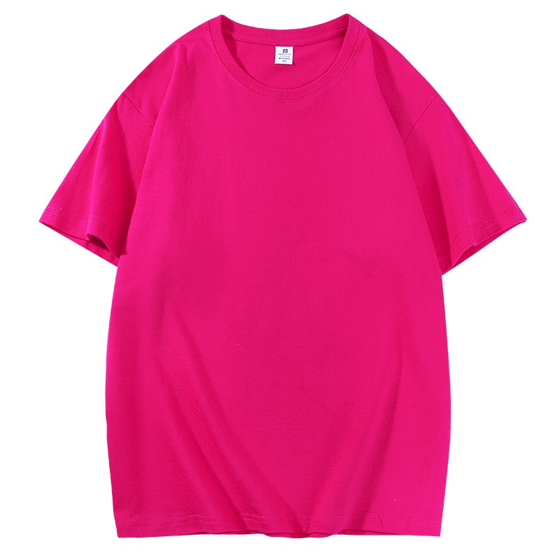 Short sleeve -180 grams-rose red