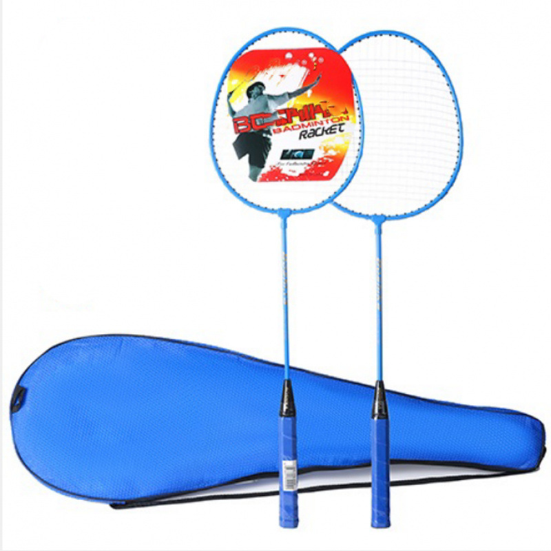 Raqueta de bádminton para niños jardín de infantes bádminton doble raqueta bebé juguetes deportivos al aire libre fábrica de raquetas para niños