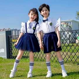 六一儿童演出服小学生诗歌朗诵合唱服幼儿园班服表演服毕业照服装