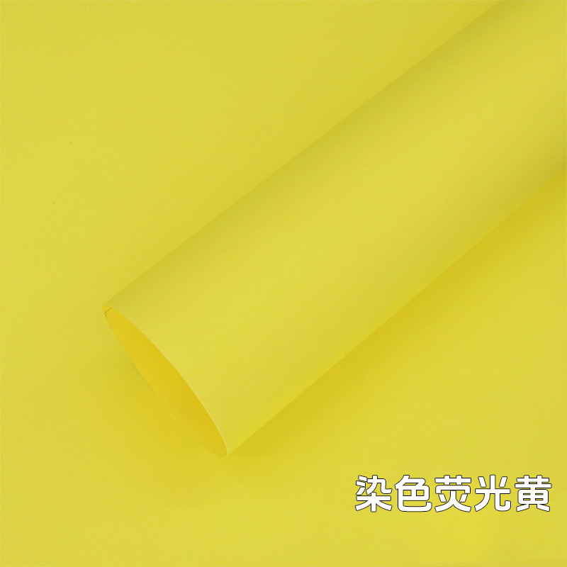 Amarillo fluorescente teñido