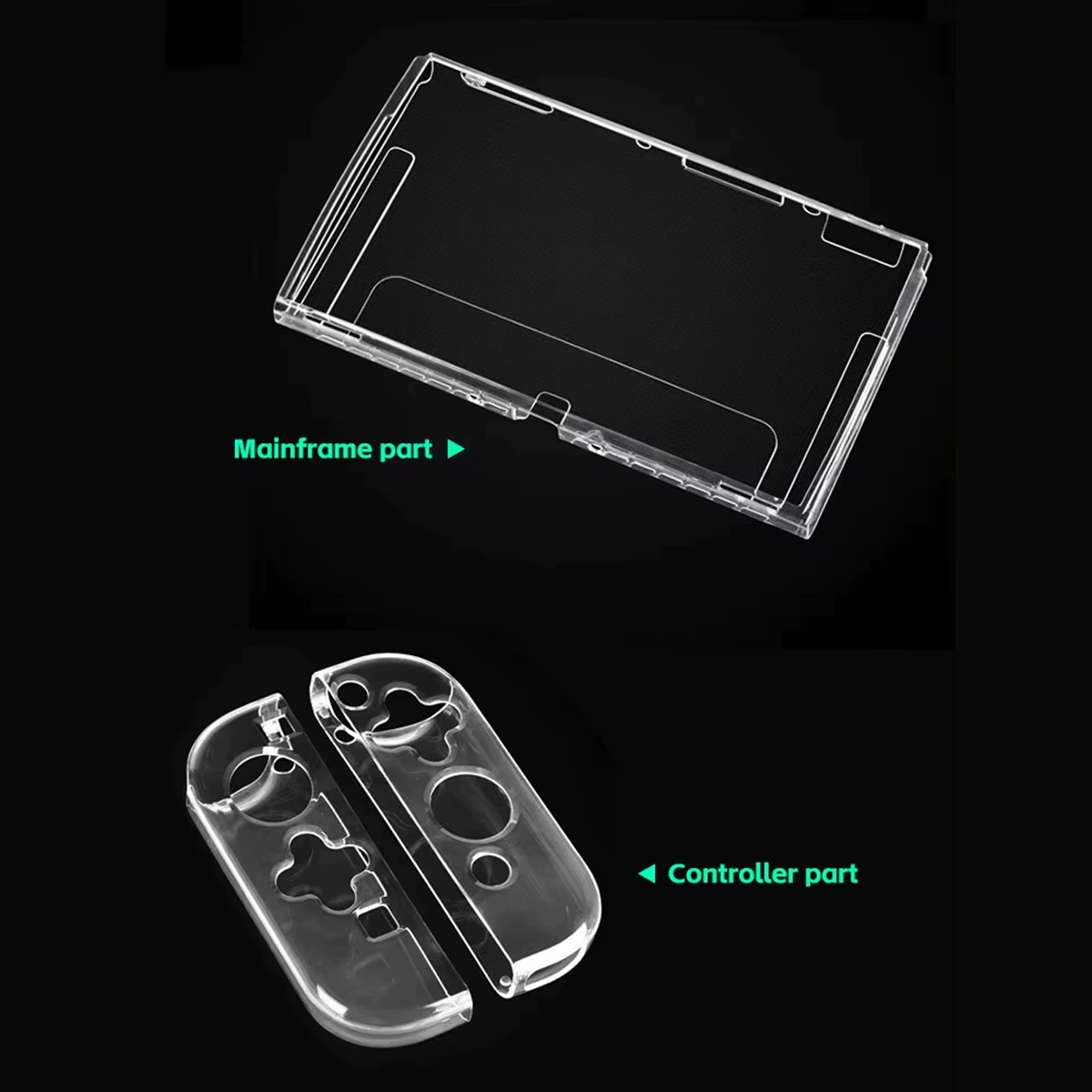 (Cross-border trading), split protective case, protective game console, fall protection