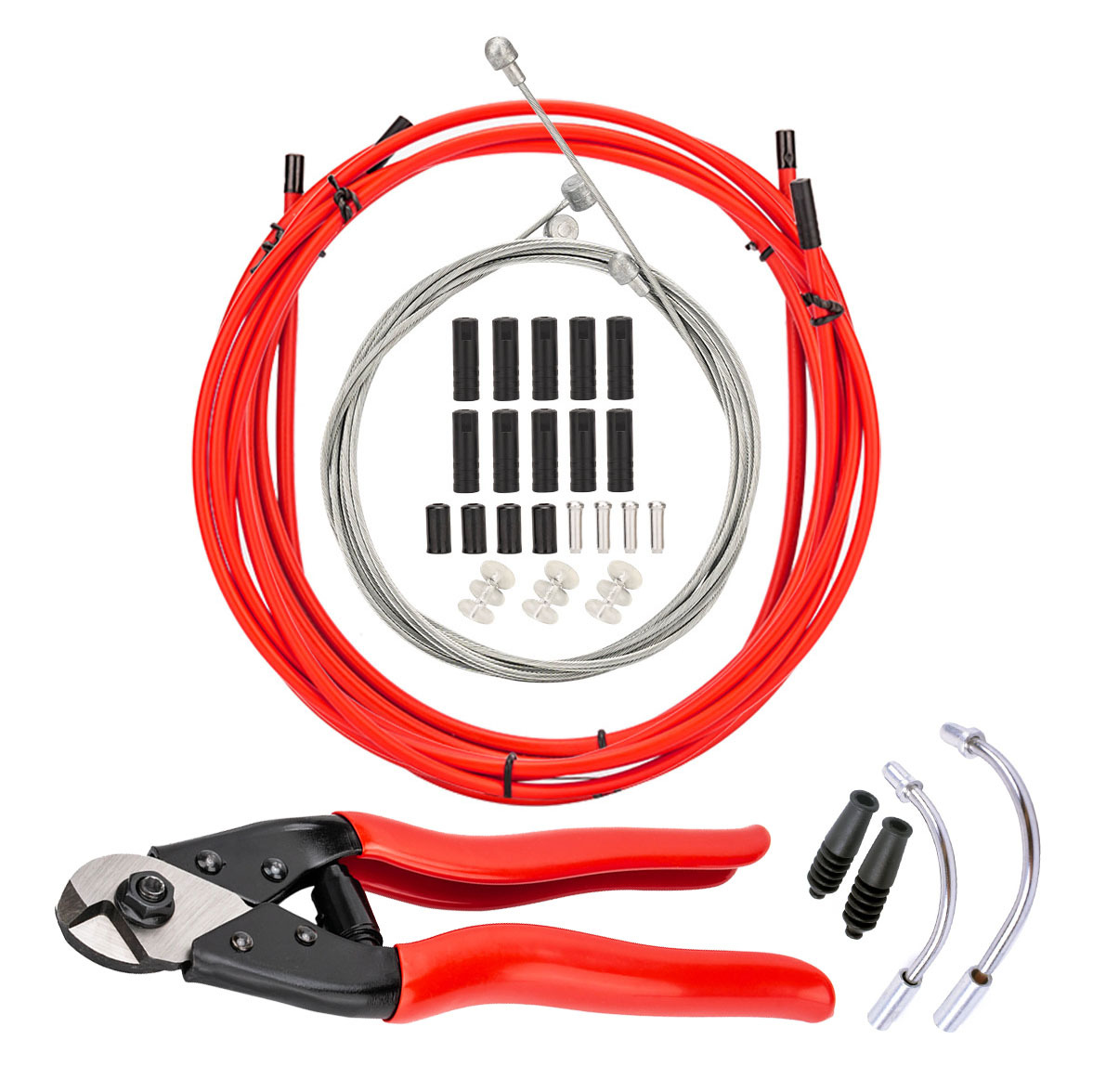 Cortador de alambre rojo